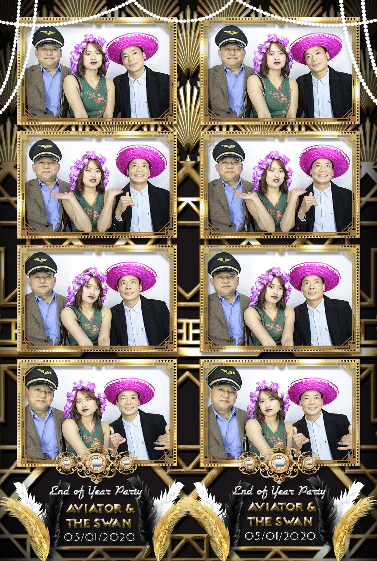 End of Year Party – Aviator  | View more photos from the event at gallery.myphotoboothexperience.co.uk/u/MyPhotoBoothExperienceLtd/End-of-Year-Party-–-Aviator